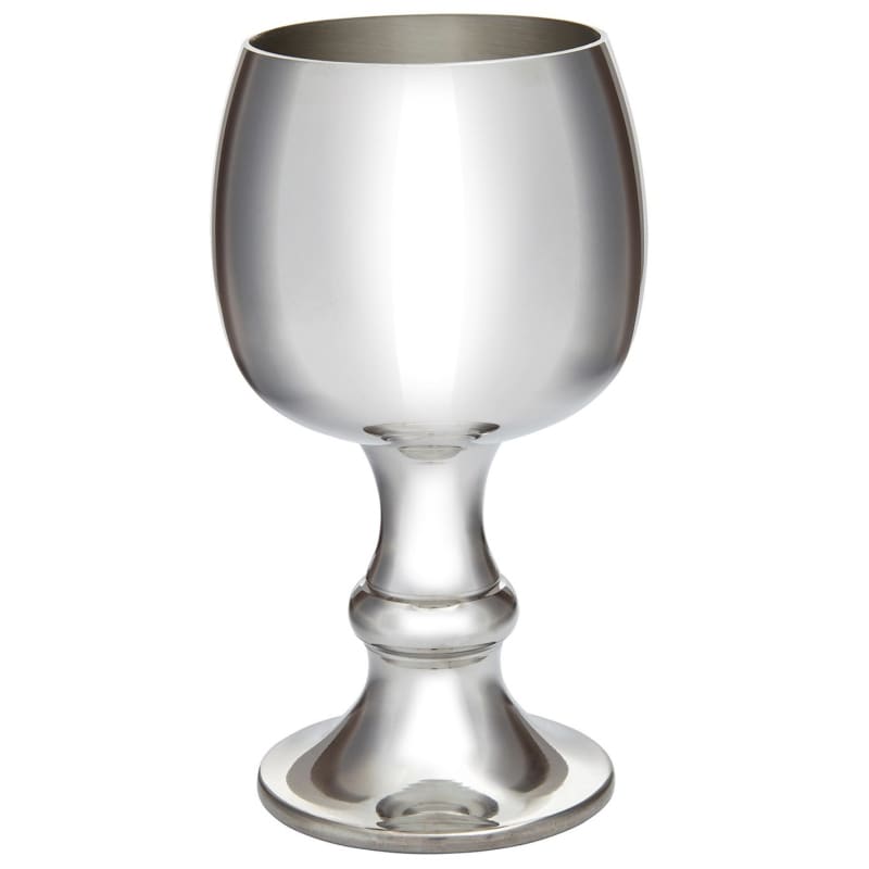 6 1/4’’ Tulip Pewter Goblet