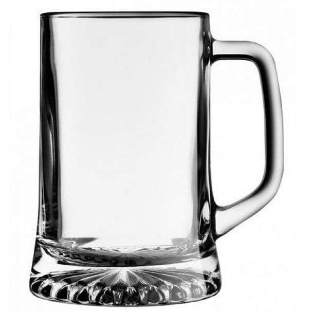 Half Pint Maxim Glass Tankard with Engraving