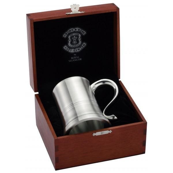 1 Pint Eton Glass Bottom Boxed Tankard