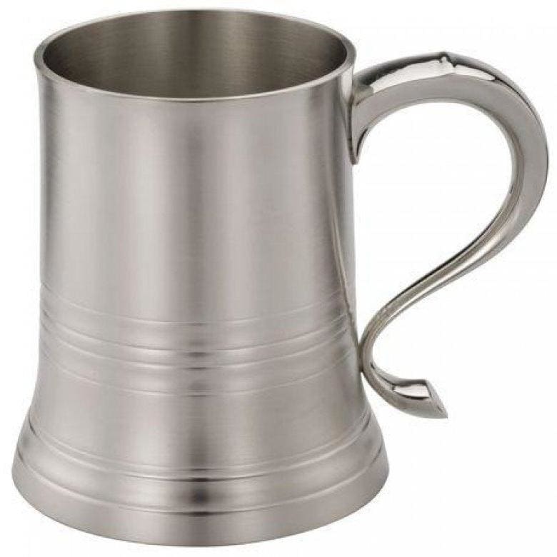 1 Pint Eton Glass Bottom Boxed Tankard