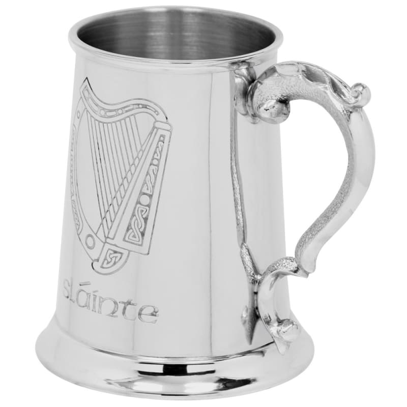 1 Pint Irish Harp Slainte Tankard