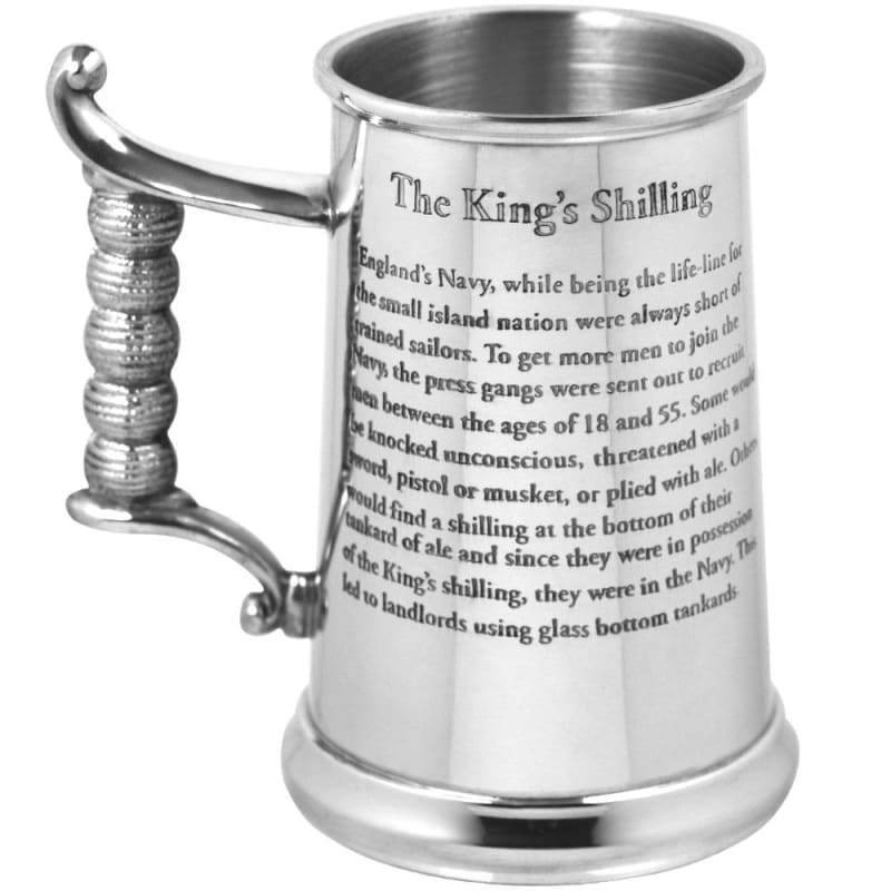 buyatankard.com - 1+ Pint The King's Shilling Tankard