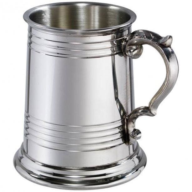 1/2 Pint Worcester Pewter Tankard