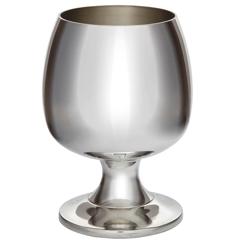 5’’ Brandy Pewter Goblet - Drinkware