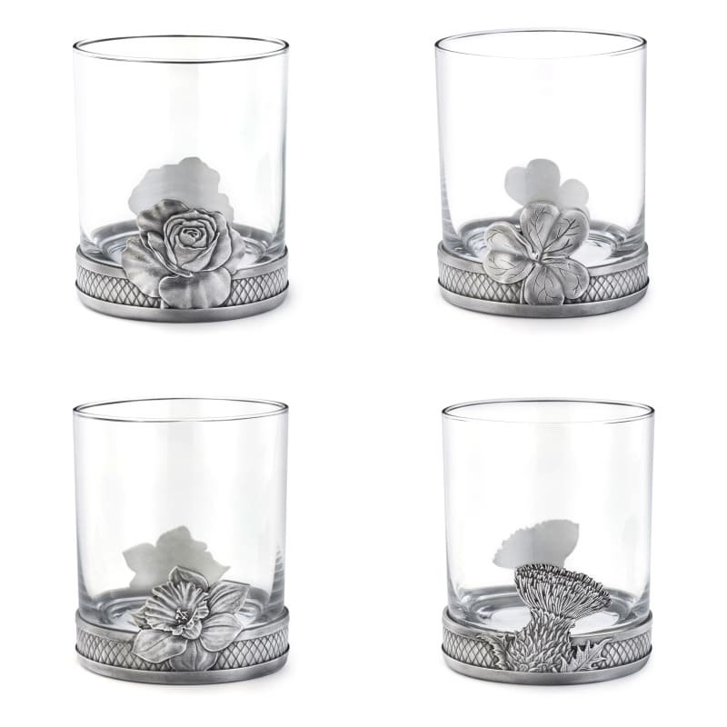 English Rose Whisky Tumbler by Royal Selangor 30cl