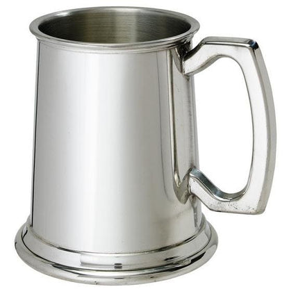 1/2 Pint Plain Pewter Tankard