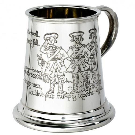 1/4 Pint Humpty Dumpty Pewter Mug - Drinkware