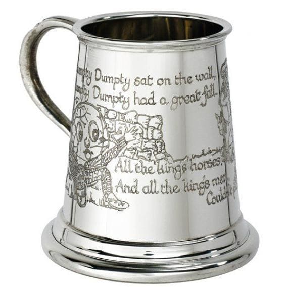 1/4 Pint Humpty Dumpty Pewter Mug - Drinkware