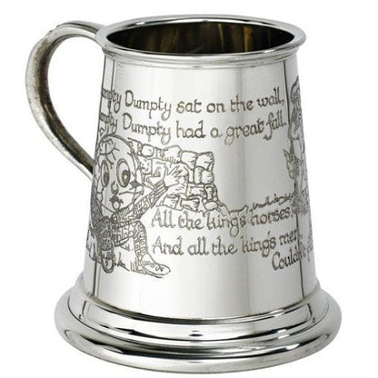 1/4 Pint Humpty Dumpty Pewter Mug - Drinkware