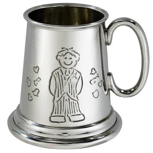 1/4 Pint Page Boy Pewter Mug