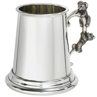 1/4 Pint Teddy Handle Pewter Mug