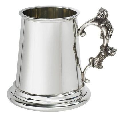 1/4 Pint Teddy Handle Pewter Mug