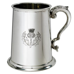 1 Pint Thistle Pewter Tankard