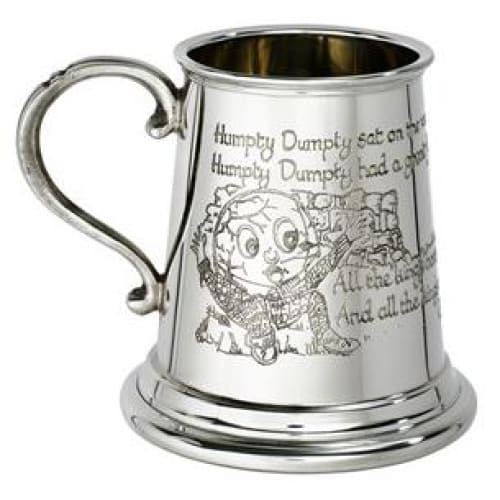 1/4 Pint Humpty Dumpty Pewter Mug - Drinkware