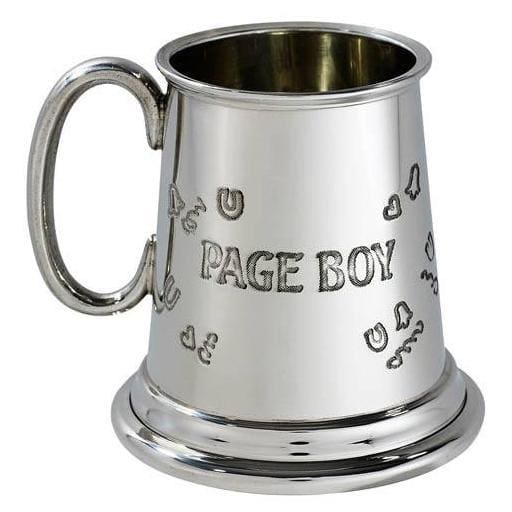 1/4 Pint Page Boy Pewter Mug