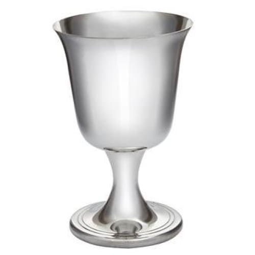 4 1/4’ Small Bell Pewter Goblet
