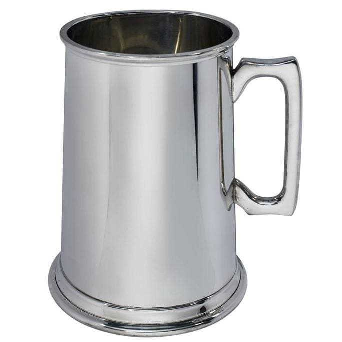 4 Pint Plain Pewter Tankard