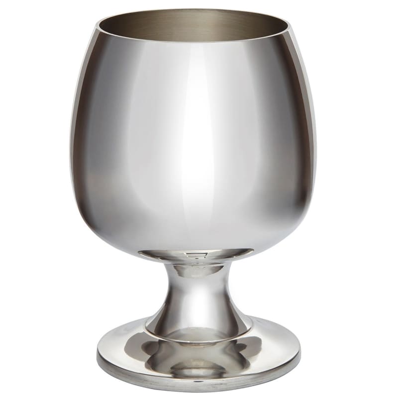 5’ Brandy Pewter Goblet - Drinkware
